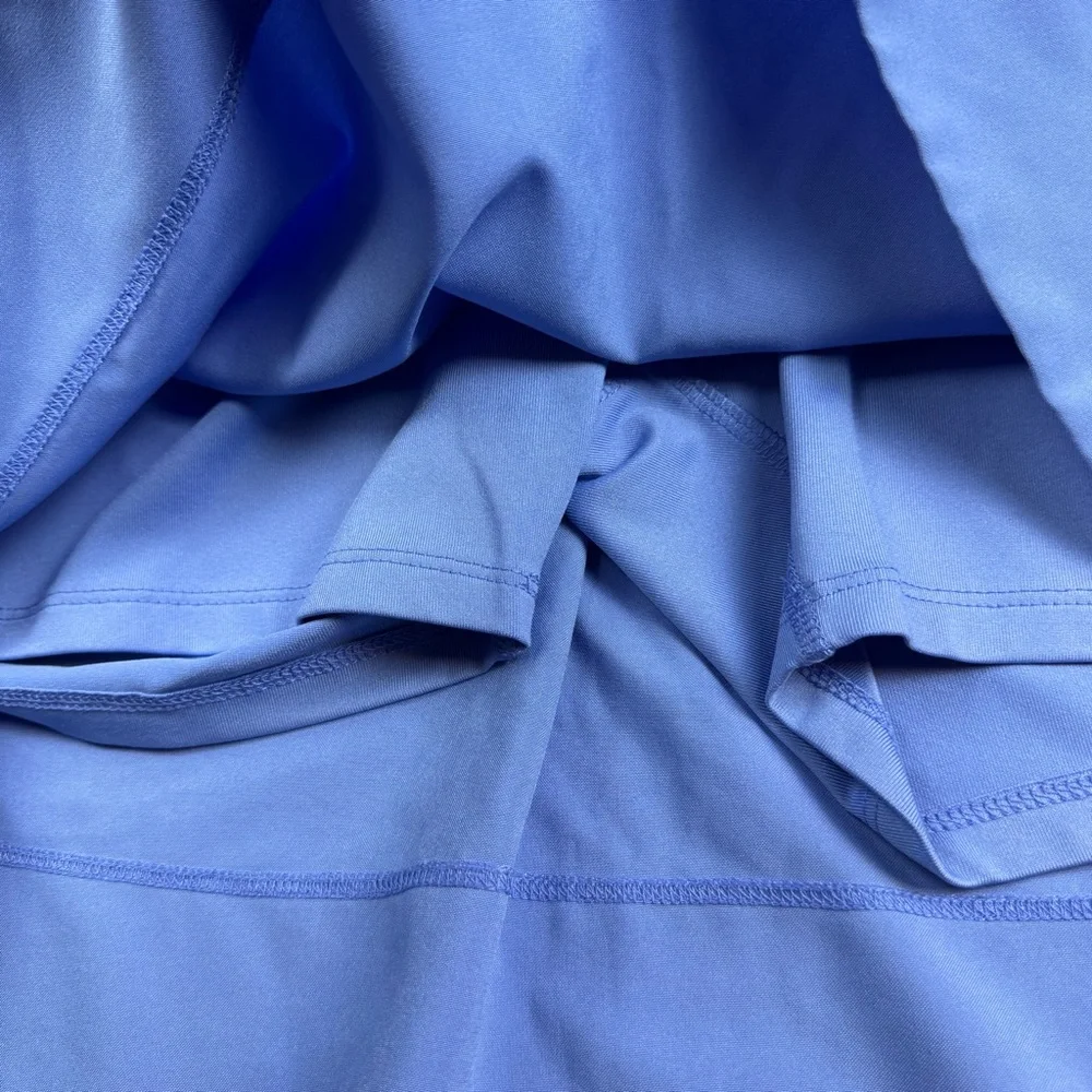 Cypress Club Skort‎ Womens Large L Blue Pockets Poly Blend